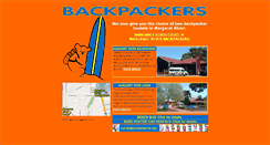Desktop Screenshot of margaretriverbackpackers.com.au
